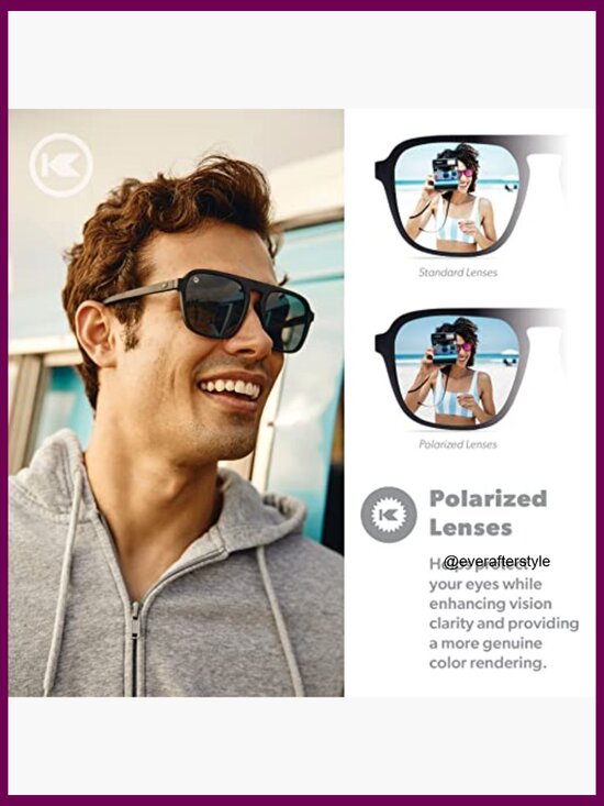 Polarized Sunglasses with UV400 Protection, Polycarbonate Frame main image 2